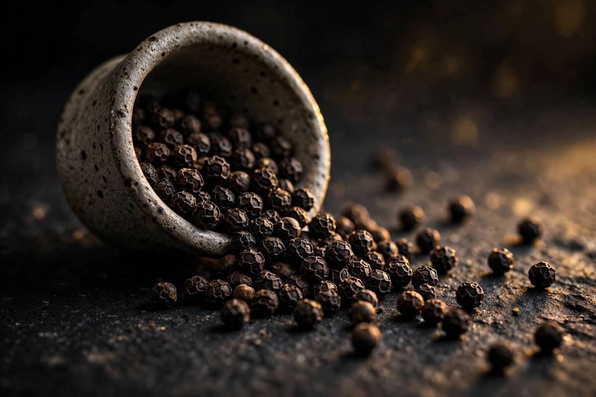 Black pepper — DEWORVA herbal chicken feed additive ingredient