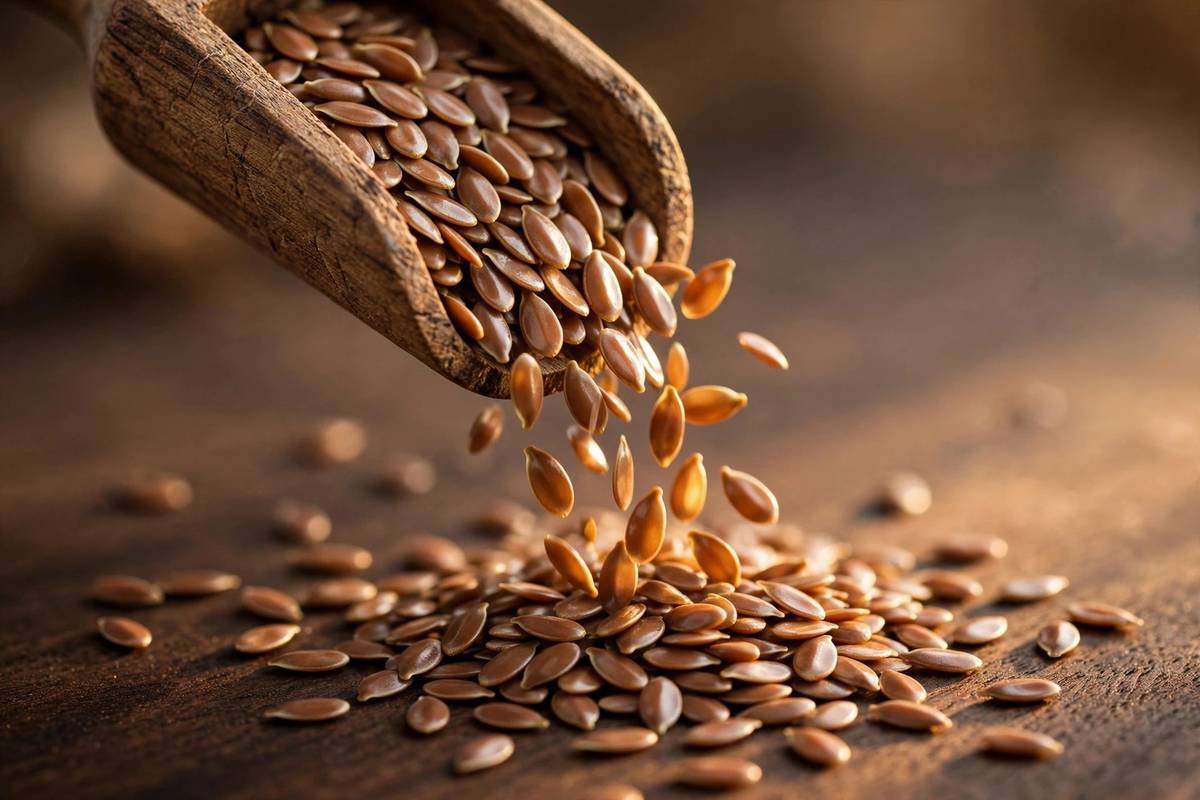 Flaxseed — DEWORVA natural poultry supplement ingredient